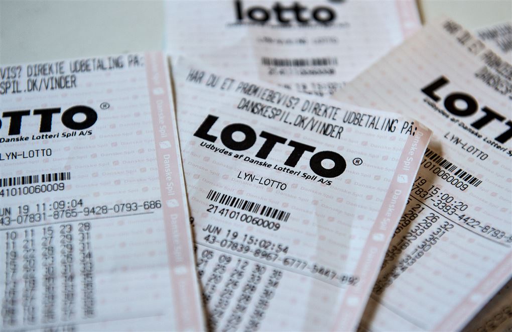 lottokuponer på bord