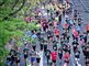 maratonløbere på vejen