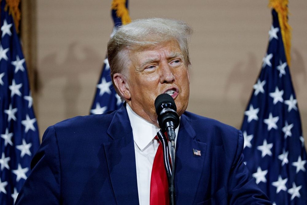 donald trump taler 