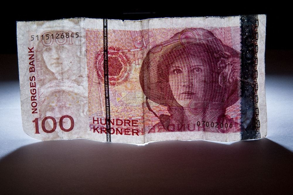 en norsk pengeseddel