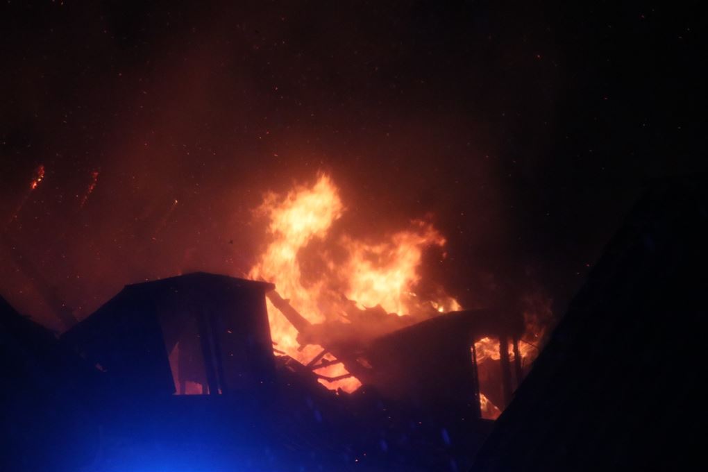 brand i bygning