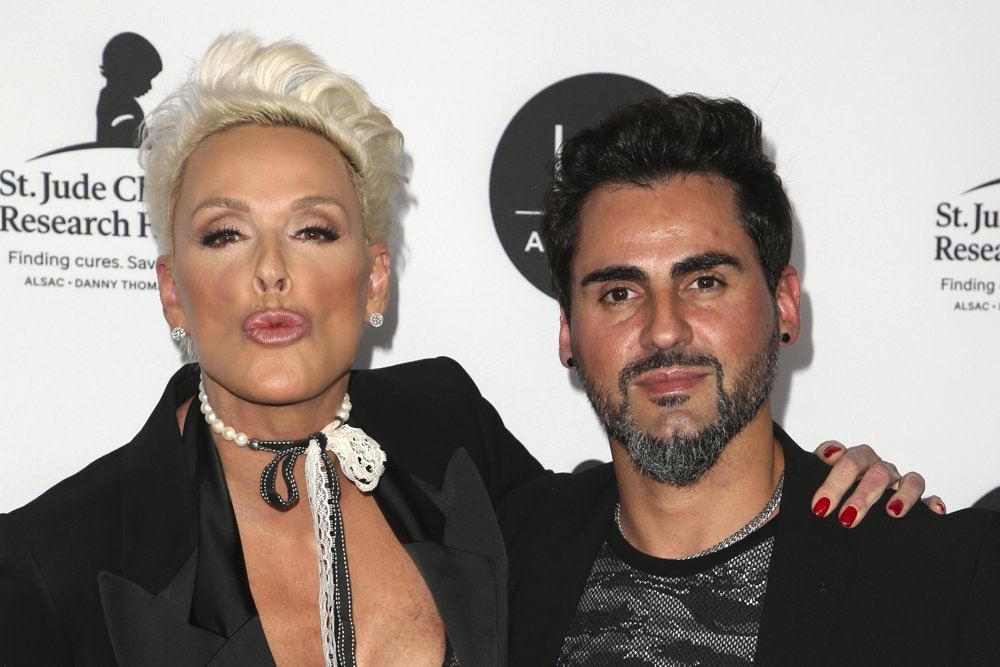 Brigitte Nielsen og Mattia Dessi