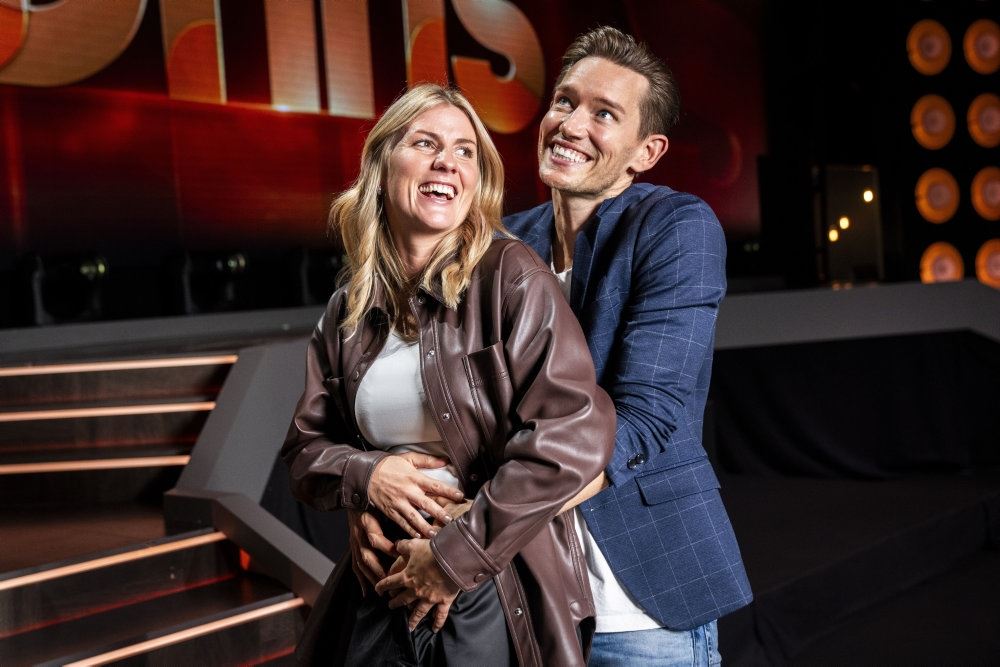 Et par på et dansegulv