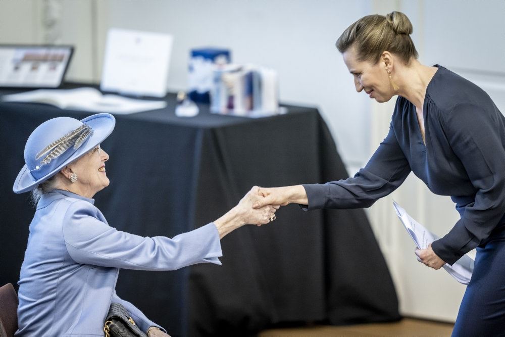 Dronning Margrethe og Mette Frederiksen