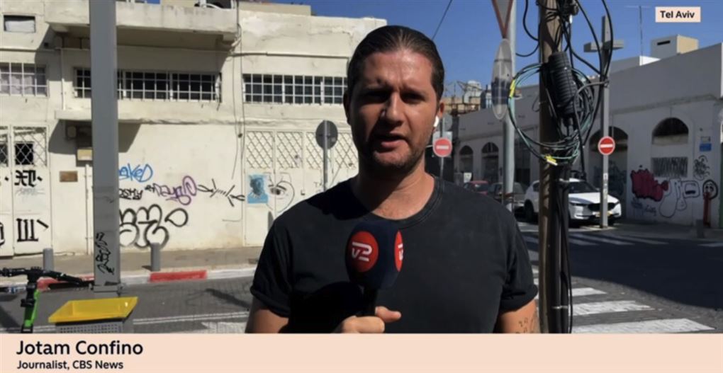 en journalist i Gaza