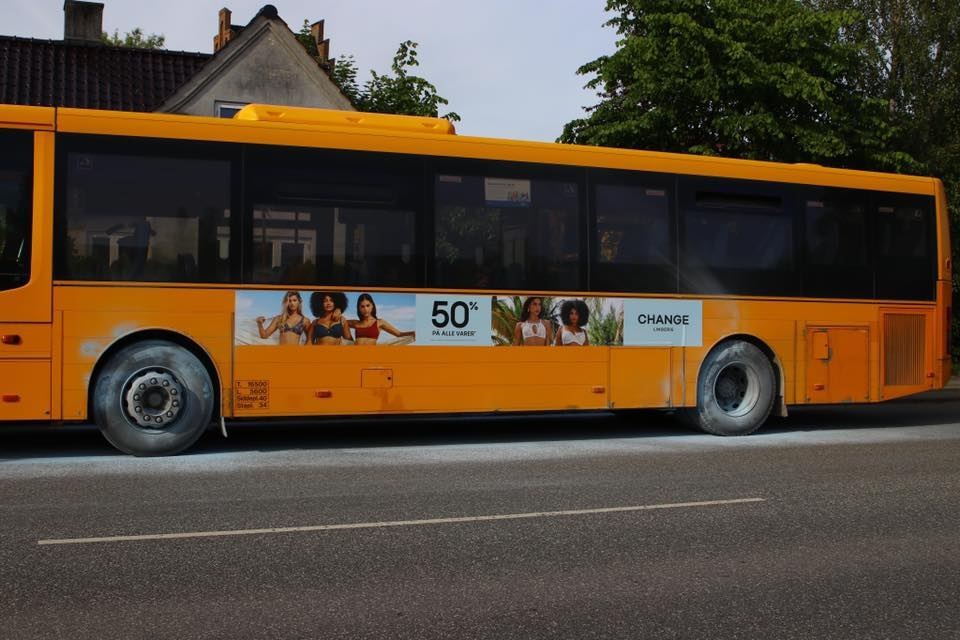 bybus på gaden
