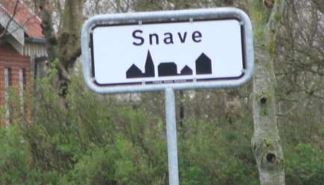 billede af skilt