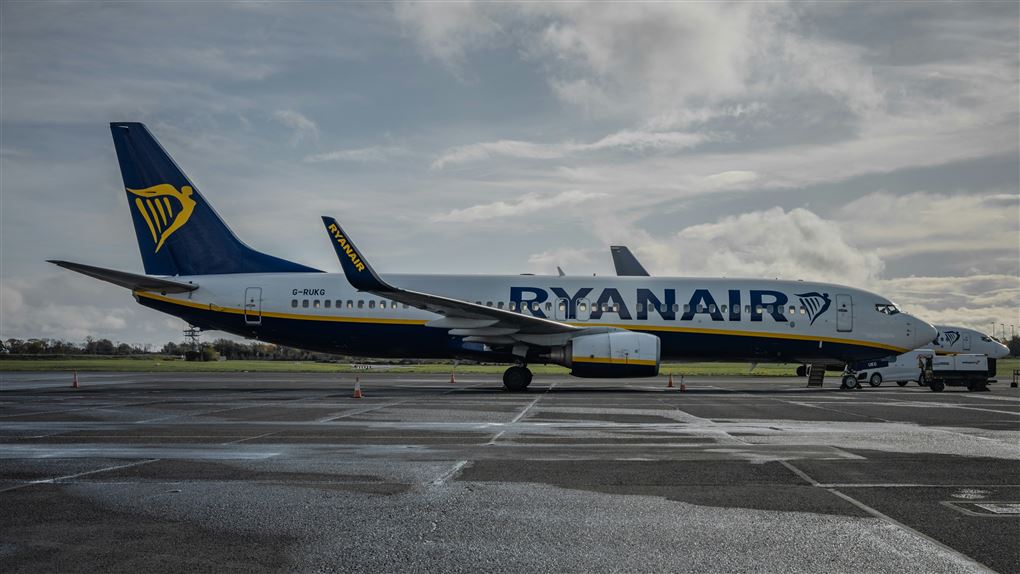 Et Ryanair fly på jorden
