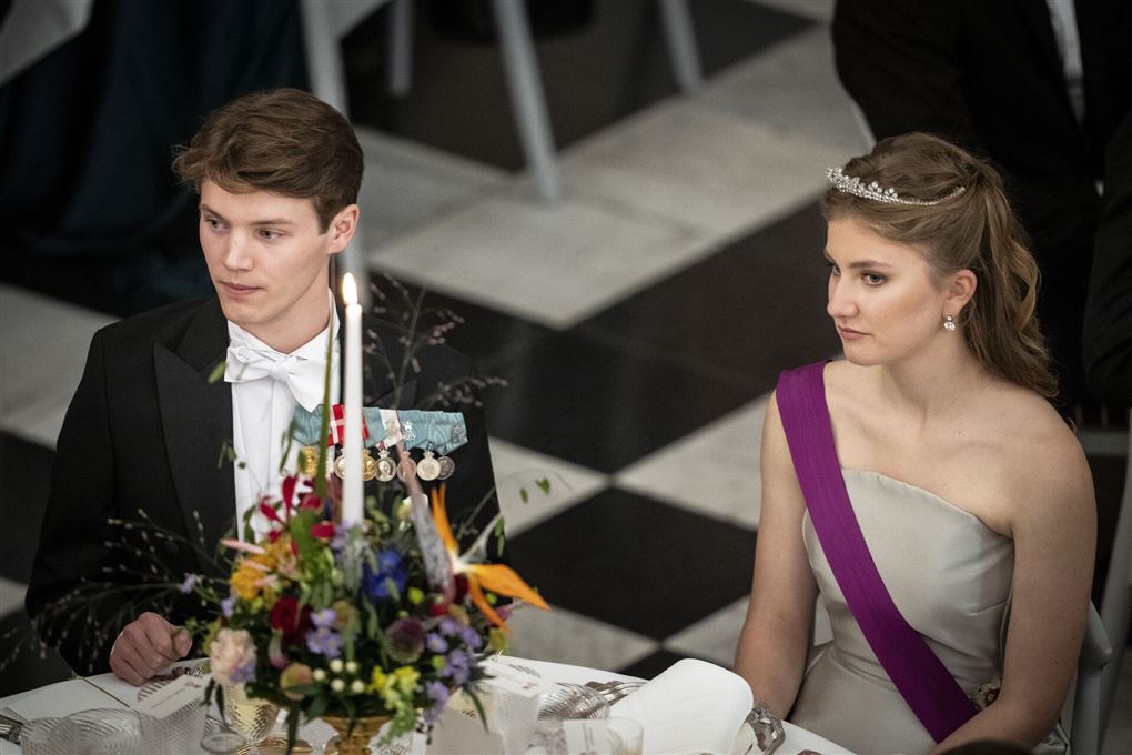 Grev Felix og prinsesse Elisabeth af Belgien.