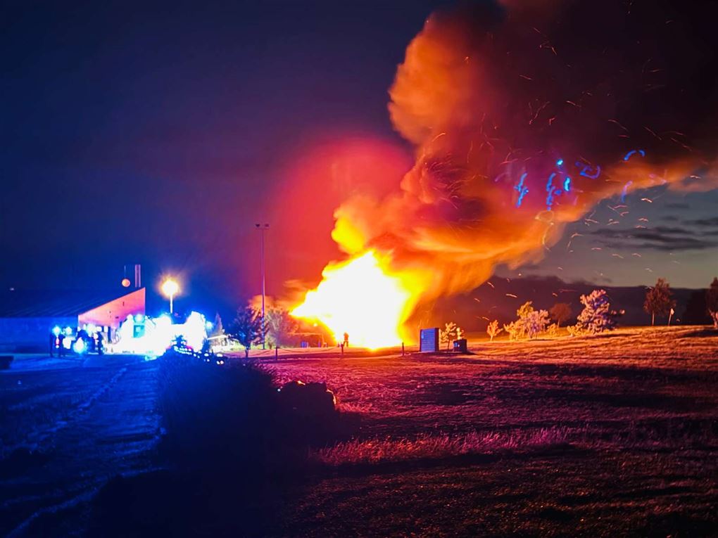 brand i bygning