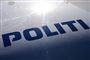 Fronten af en politibil