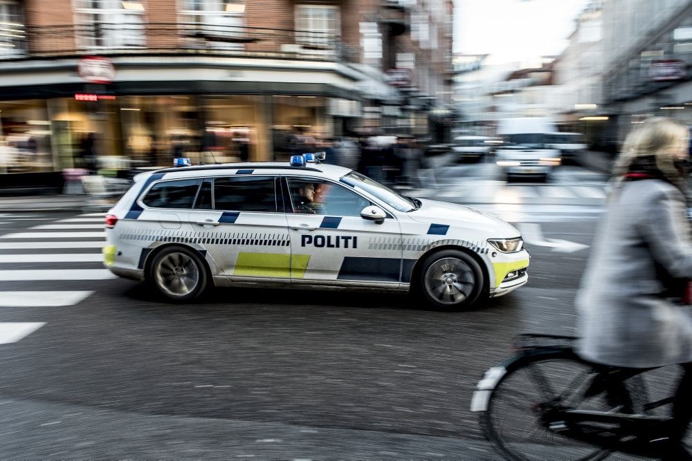 en politibil