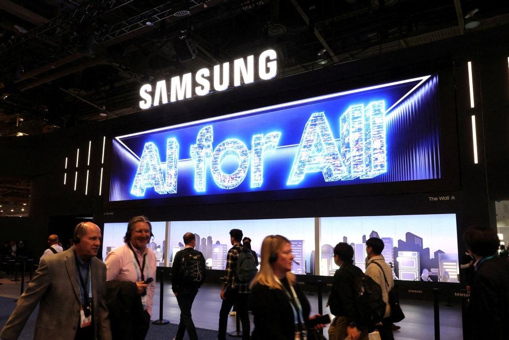 En Samsung-store