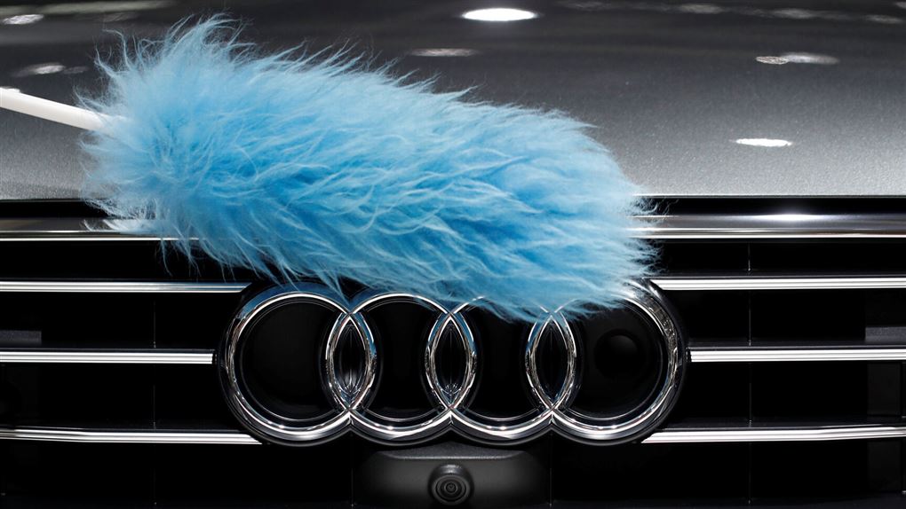 fronten på en Audi