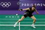 en badmintonspiller 
