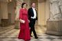 Prinsesse Carina og prins Gustav i galla. 