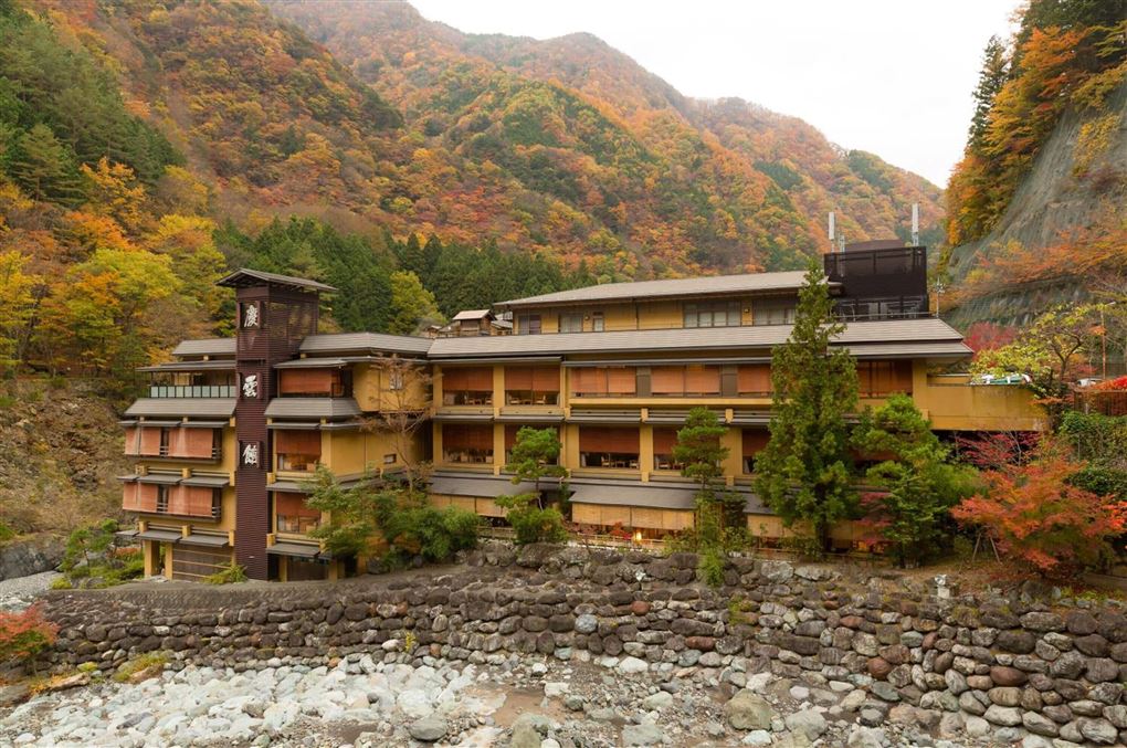 et gammelt hotel i japan