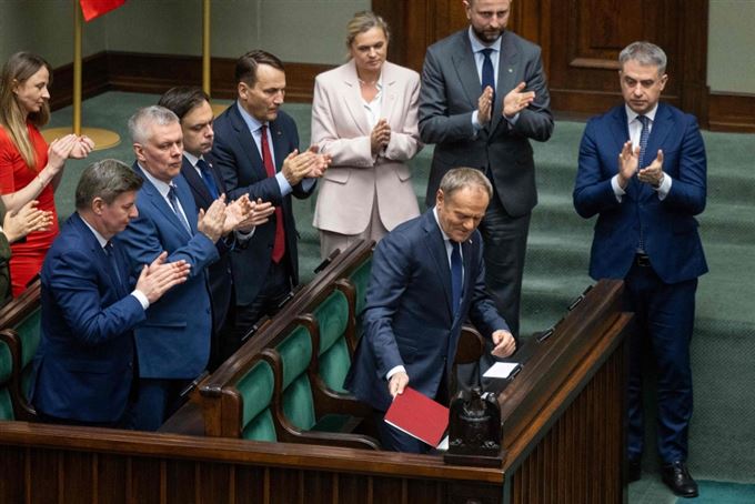 Mennesker i det polske parlament