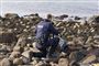 politi med kokain pakker skyllet op på dansk strand