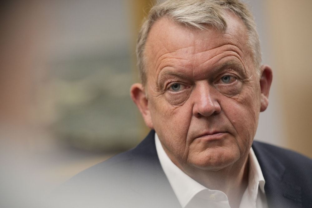 portræt tæt på af lars løkke