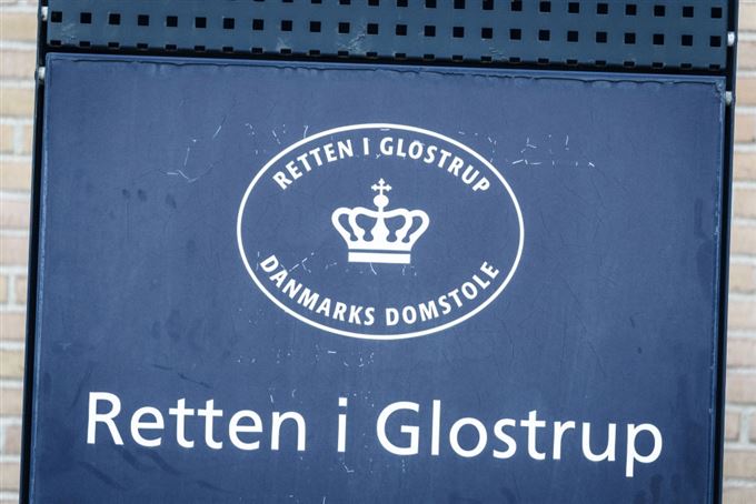 Skilt til retten i GLostrup