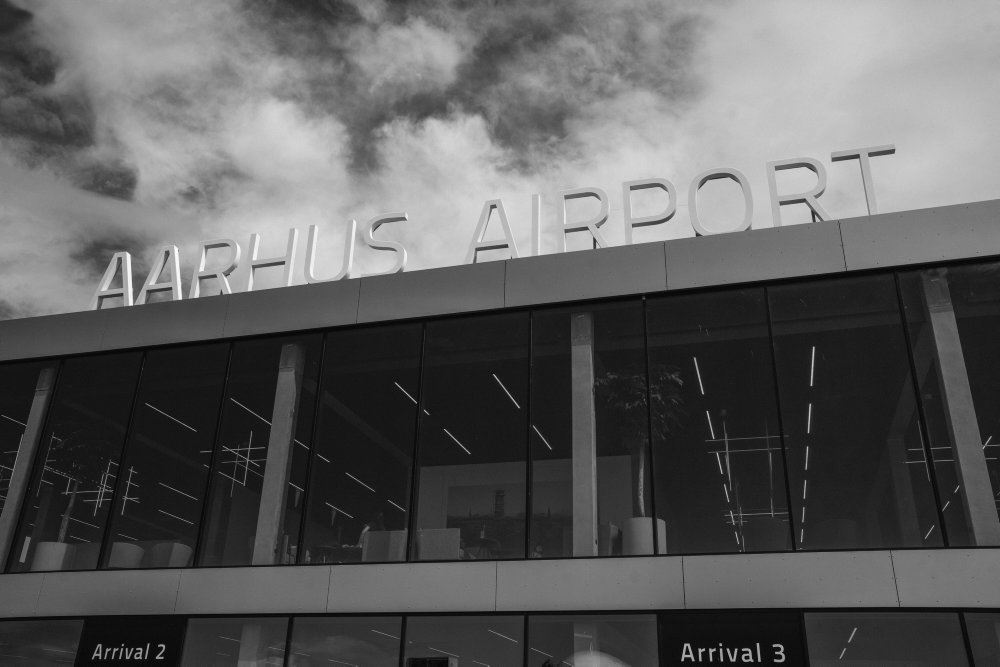 en lufthavnsbygning