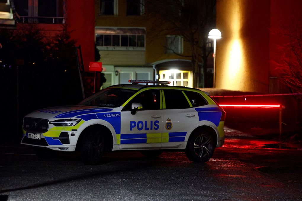 en svensk politbil