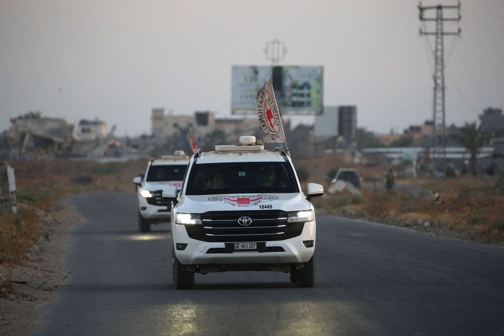 udrykningskøretøjer i Gaza