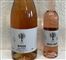 to flasker med rose-vin