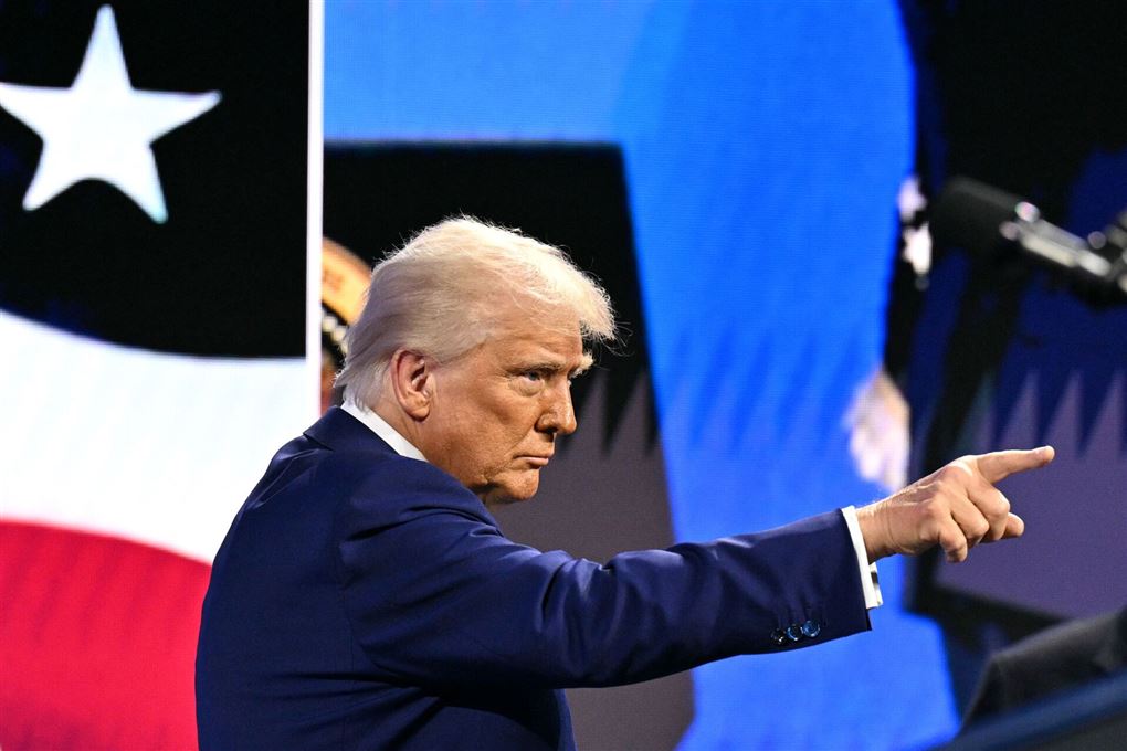 Trump peger 