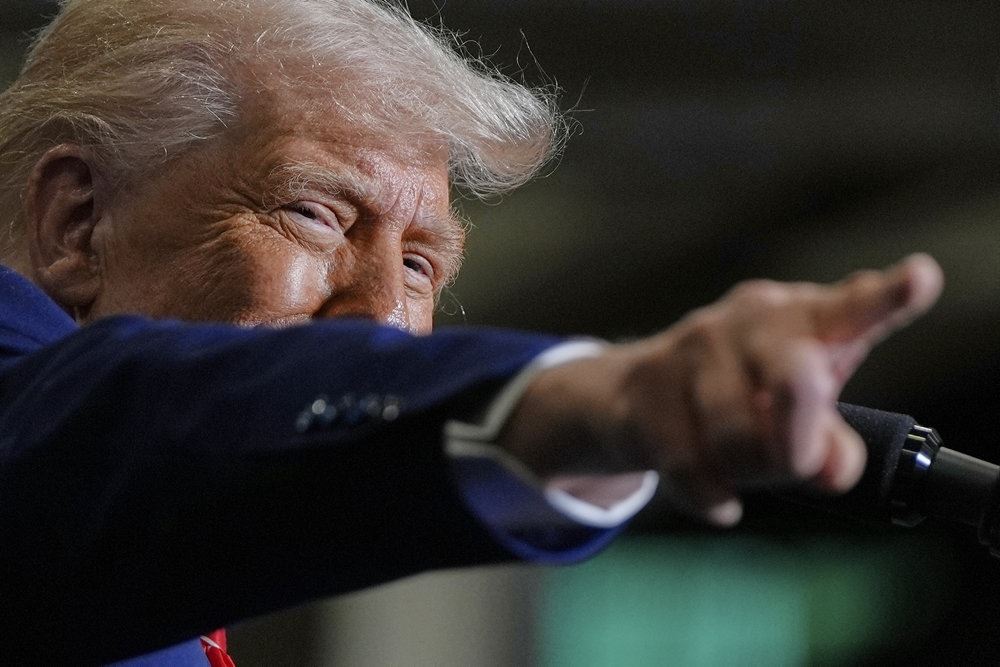 Trump peger 