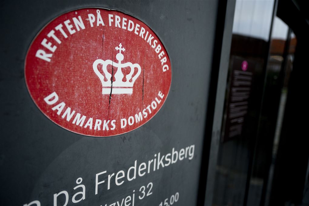 skilt foran retten på frederiksberg