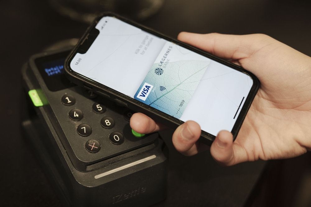 kreditkort på mobil