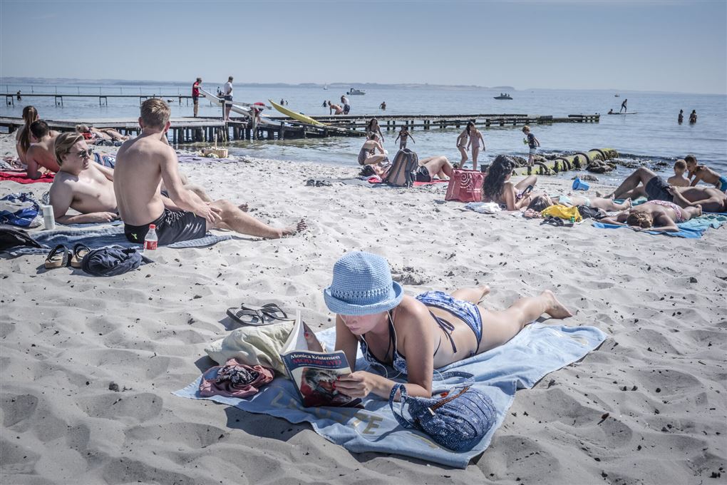 e strand i Danmark