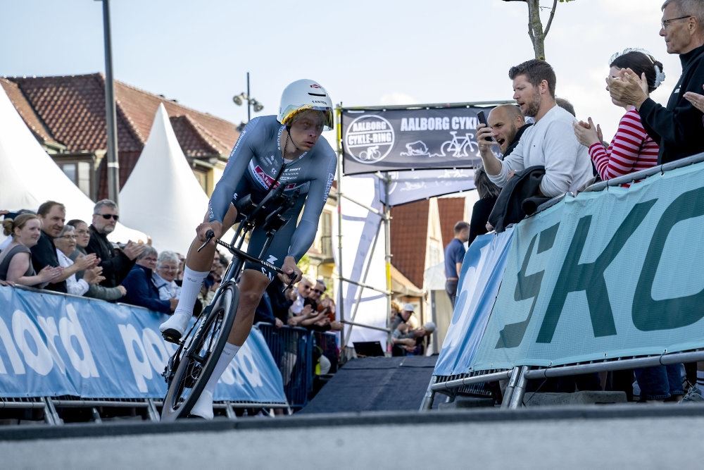 en cykelrytter 