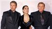 Mads Mikkelsen, Caterina Murino og Daniel Craig på en rød løber. 