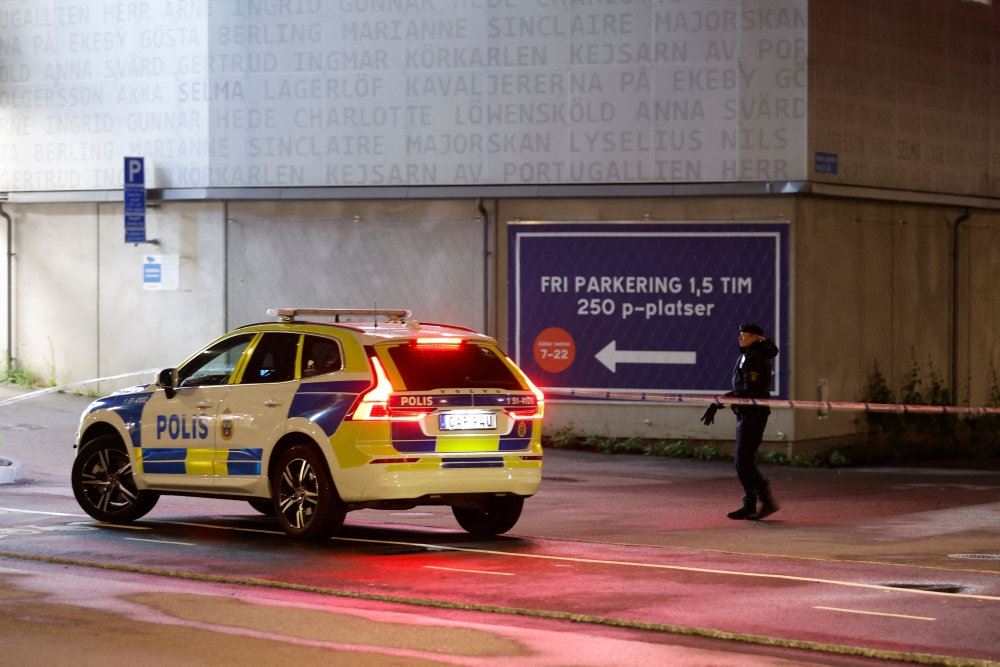 en svensk politbil