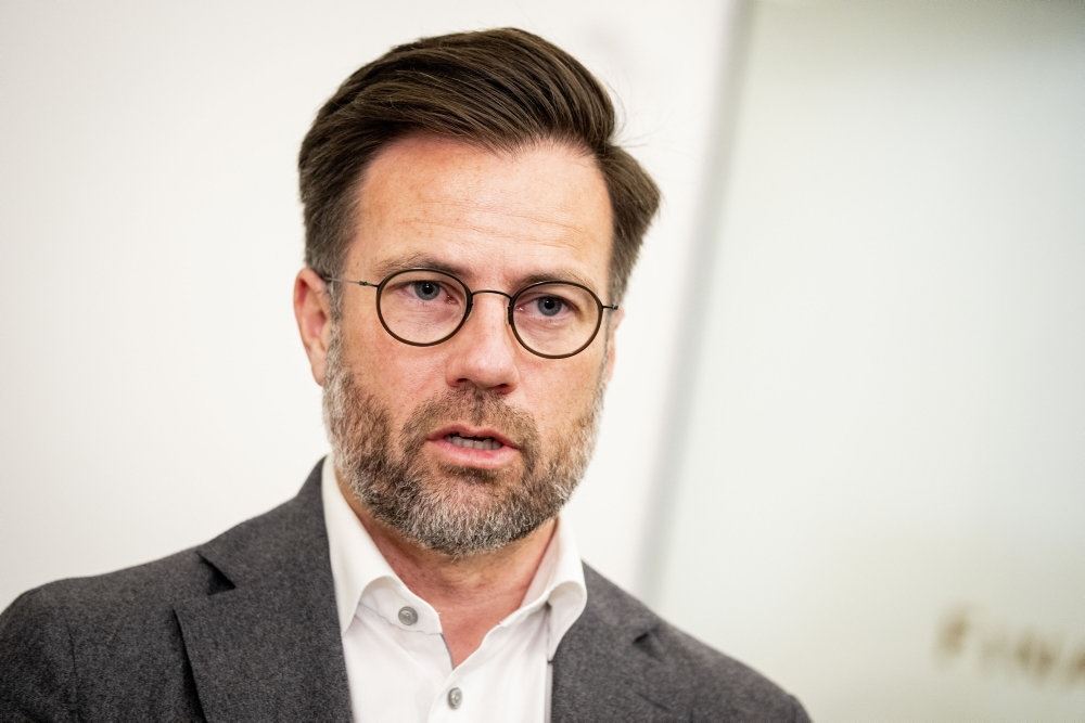 Nærbillede af borgmester Peter Rahbæk Juel 