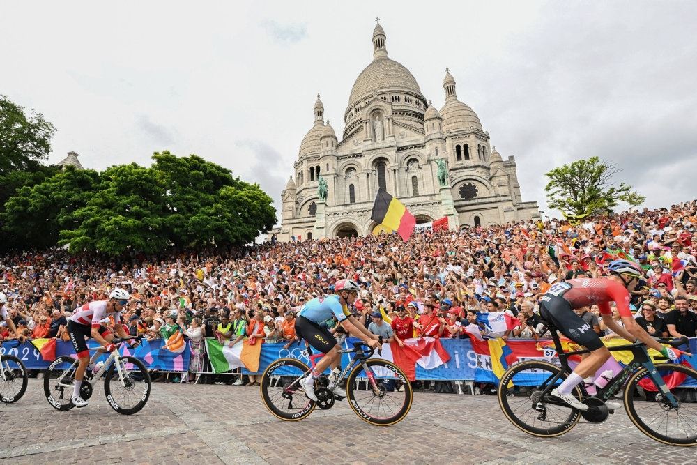 cykelryttere i paris