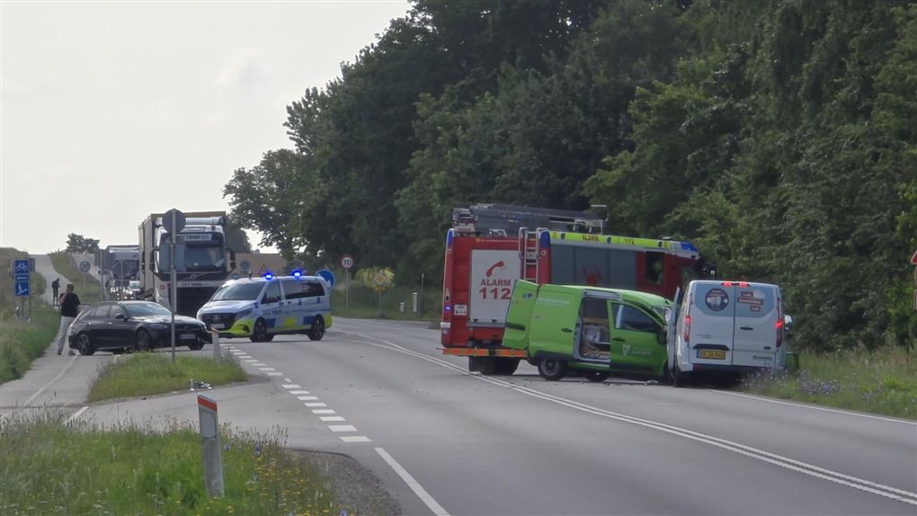 større trafikuheld