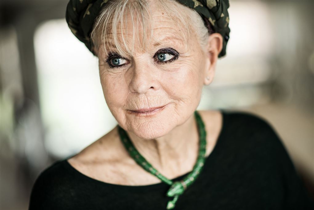 en ældre dame