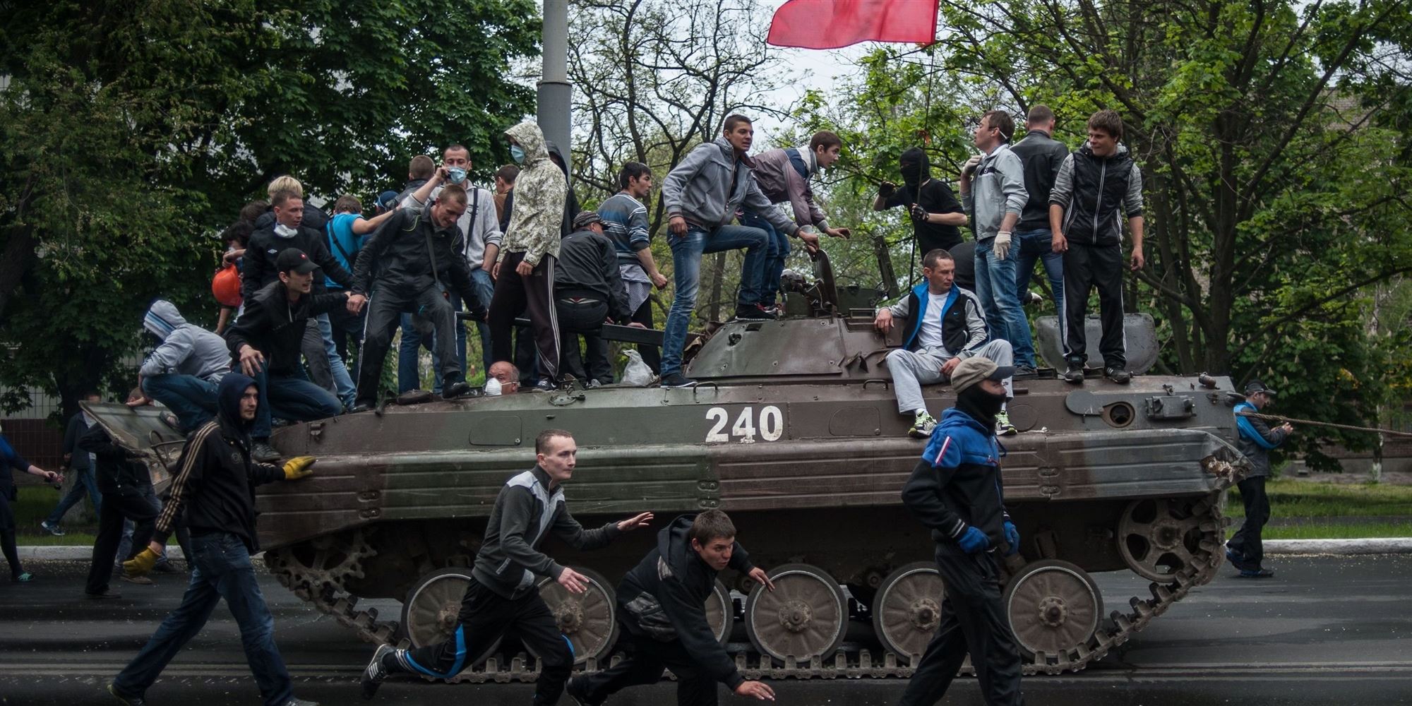 Украинцы донецка. Начало войны на Донбассе 2014.