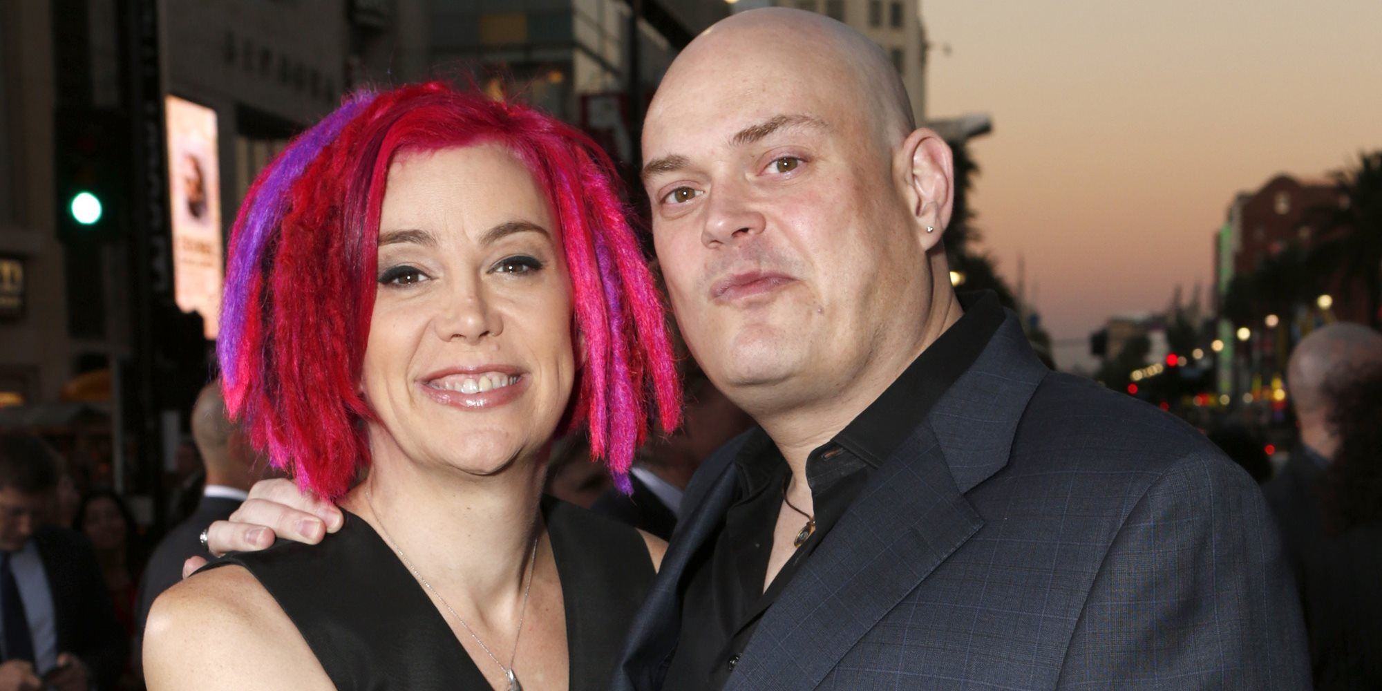 Lana <b>Wachowski</b> med den tidligere Andy <b>Wachowski</b>, der nu hedder Lilly <b>Wachow...</b>